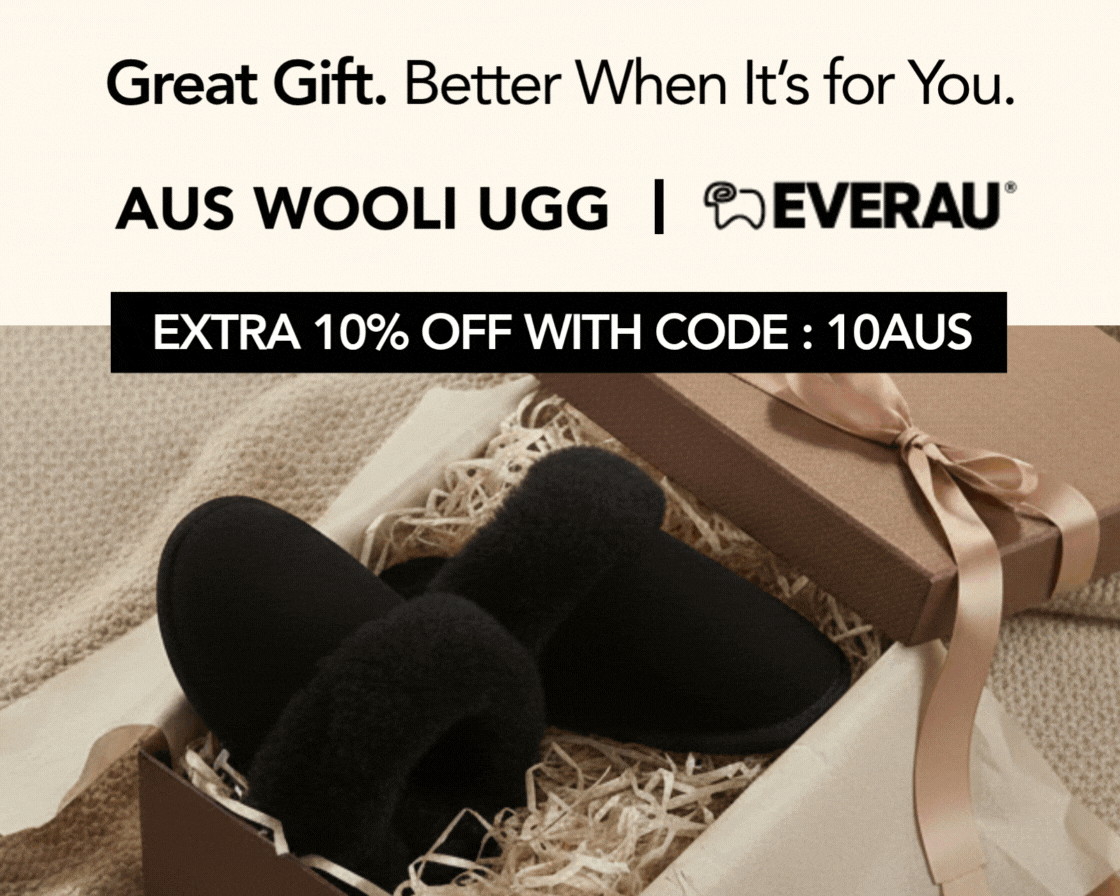 Aus Wooli Ugg & Ever AU ENDS TODAY EXTRA 10% OFF WITH CODE 10AUS