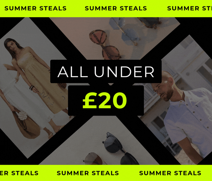 SUMMER STEALS ALL UNDER £20