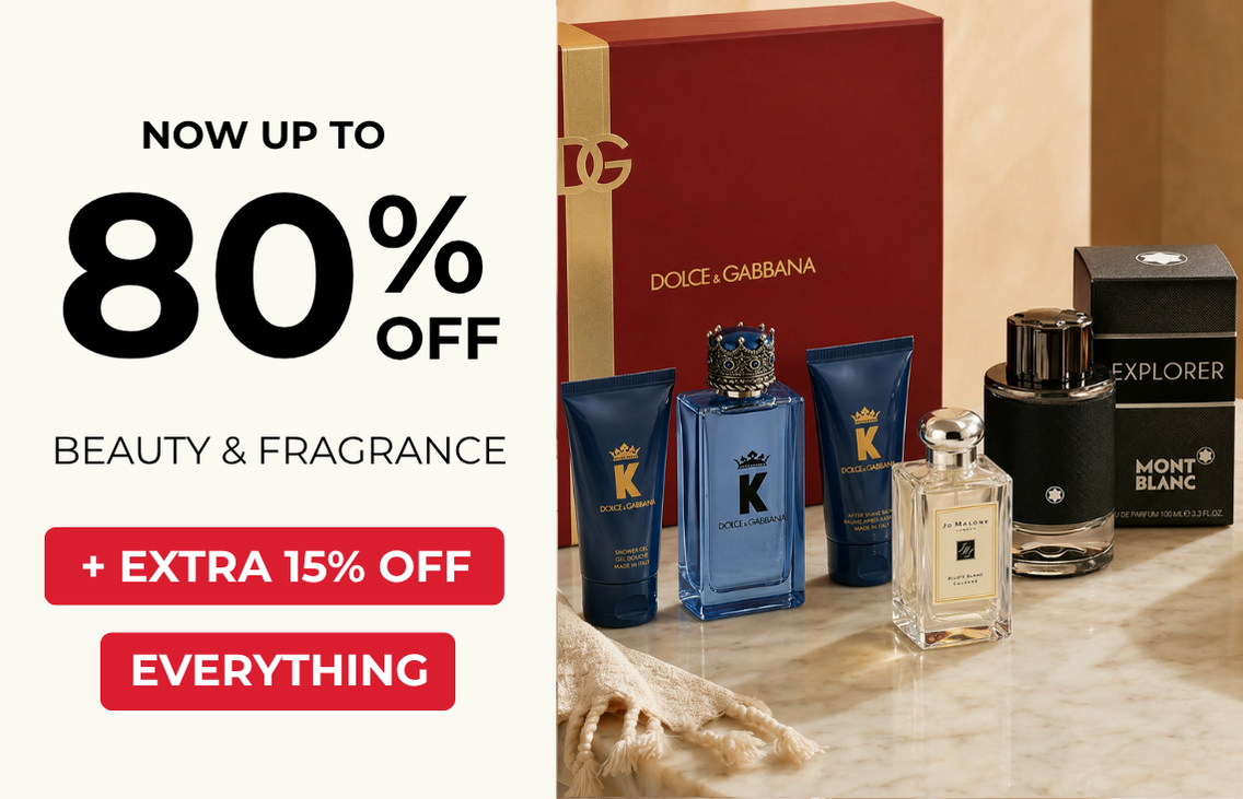 HURRY! ONE DAY ONLY NOW UP TO 80% OFF BEAUTY & FRAGRANCE +EXTRA 15% OFF EVERYTHING CODE: JUNE15
