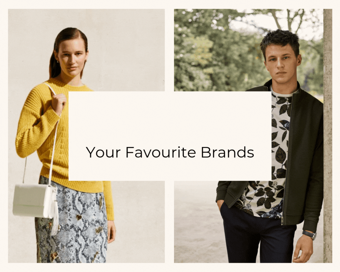 HALF PRICE OR BETTER YOUR FAVOURITE BRANDS