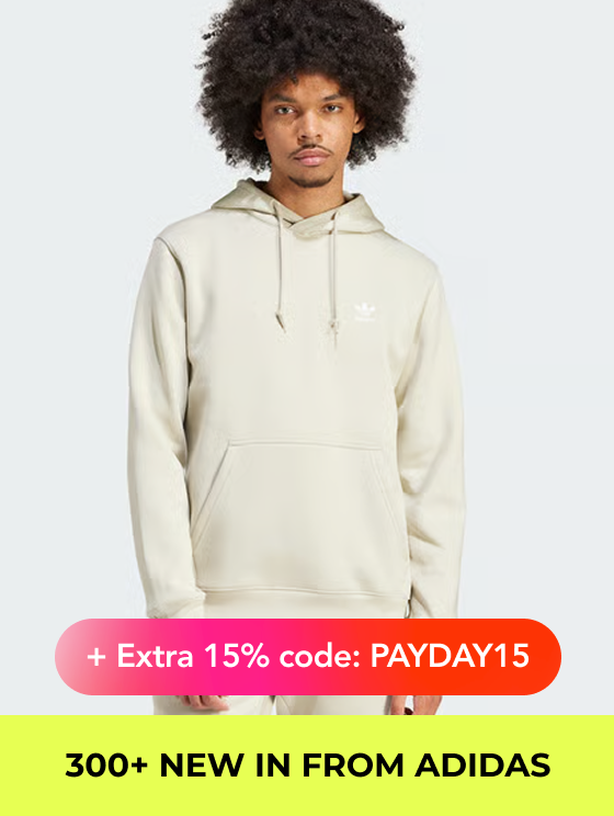 "300+ NEW IN FROM ADIDAS+15% OFF USE CODE: PAYDAY15"