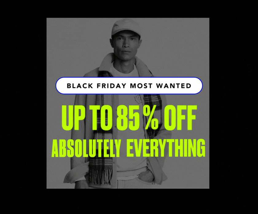 BLACK FRIDAY MOST WANTED UP TO 85% OFF EVERYTHING +EXTRA 10% OFF | CODE BF10