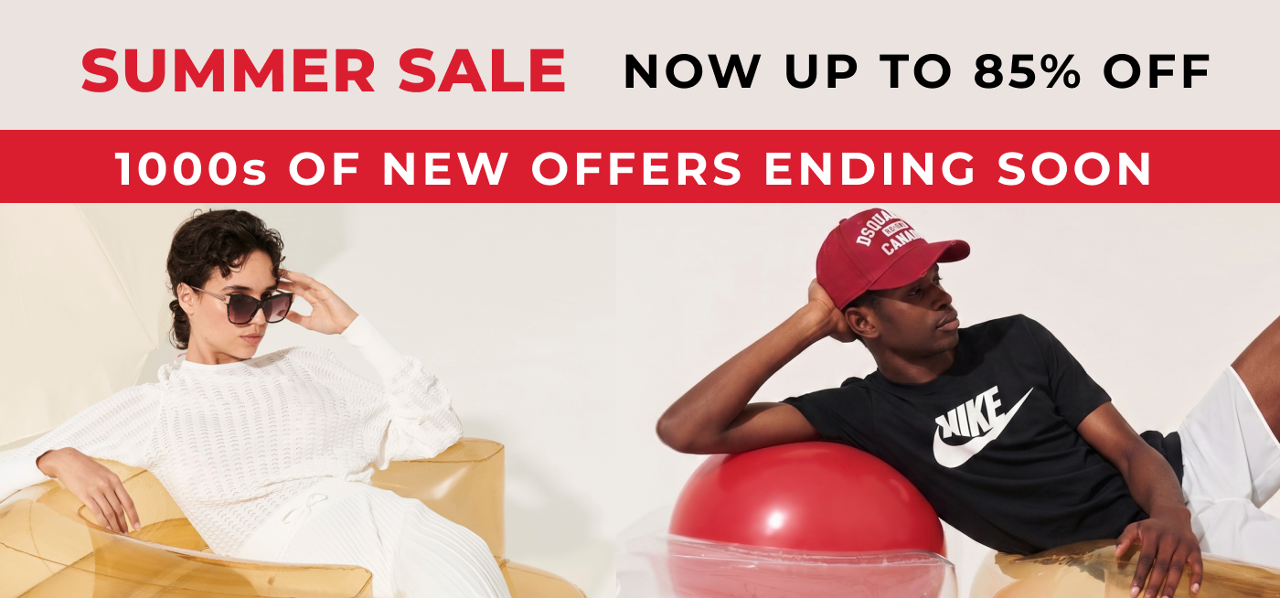 SUMMER SALE NOW UP TO 85% OFF 1000S OF NEW OFFERS ENDING SOON 