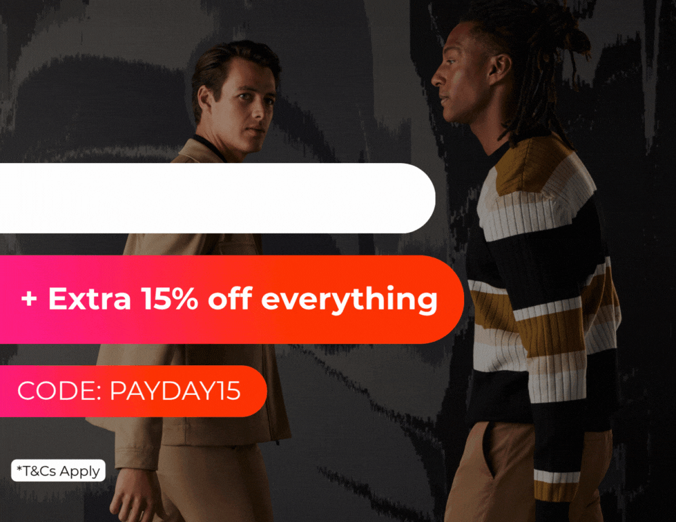 EVERYTHING UNDER £30 +EXTRA 15% OFF EVERYTHING | CODE: PAYDAY15 