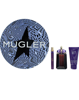 Mugler Alien Eau de Parfum 60ml, Eau de Parfum 10ml Travel Spray + Body Lotion 50ml Gift Set
