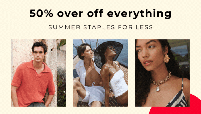 HALF PRICE & OVER