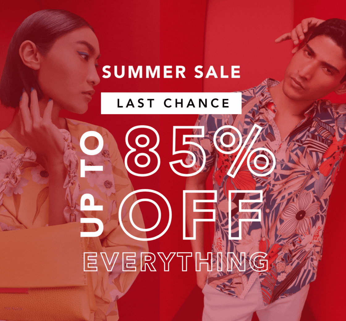 LAST CHANCE SUMMER SALE | UP TO 85% OFF