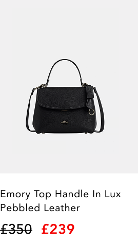 Coach Emory Top Handle in Lux Pebbled Leather £350.00 £239.00