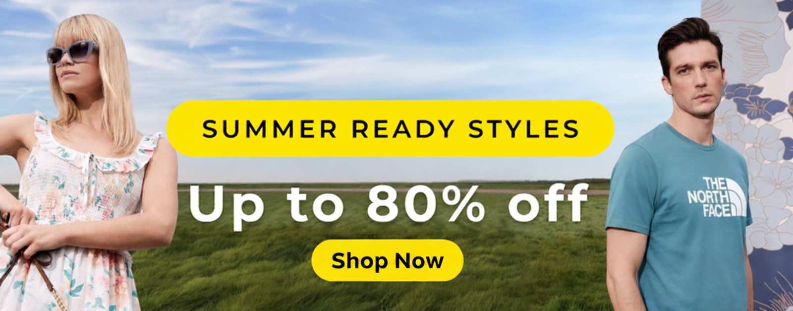 SUMMER READY STYLES UP TO 80% OFF 