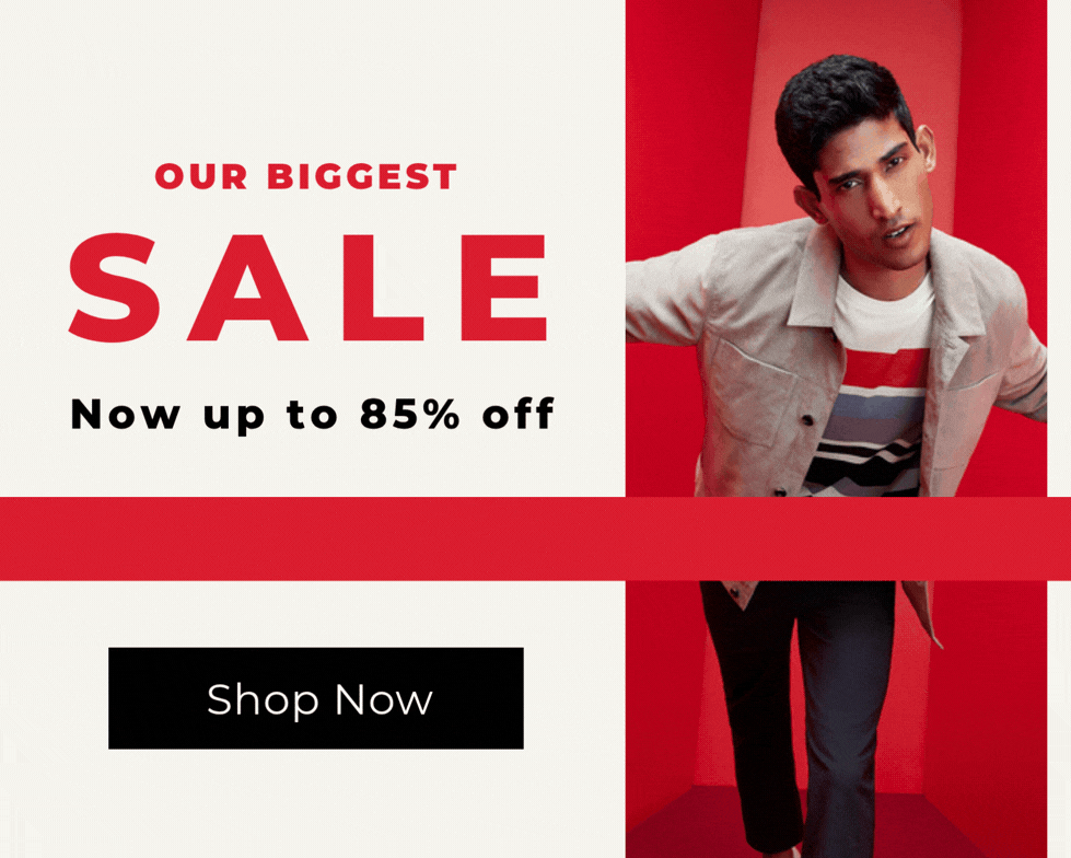 OUR BIGGEST SALE UP TO 85% OFF 1000s OF OFFERS ENDING SOON