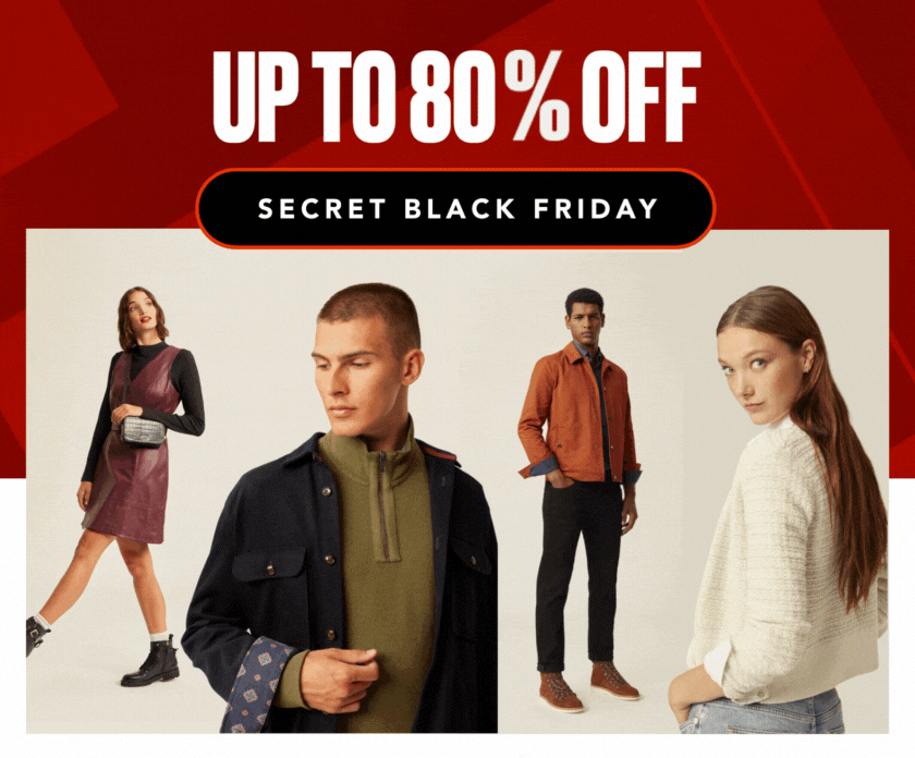 The Secret's Out | Black Friday Up to 80% Off