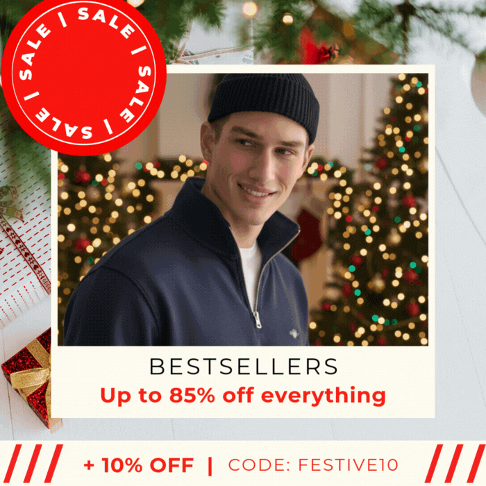 SALE BESTSELLERS UP TO 85% OFF EVERYTHING + 10% OFF | CODE: FESTIVE