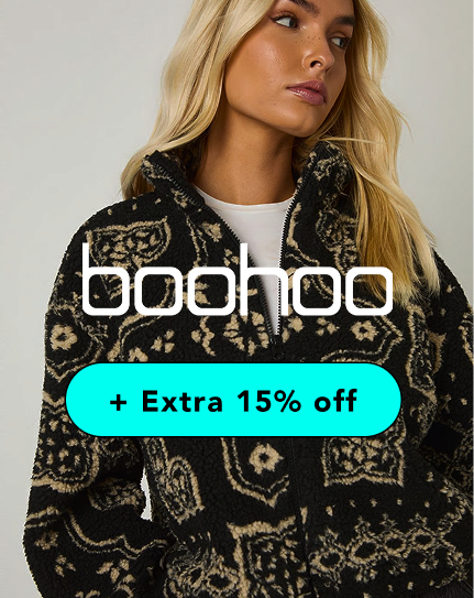 BOOHOO +EXTRA 15% OFF CODE: STYLE15