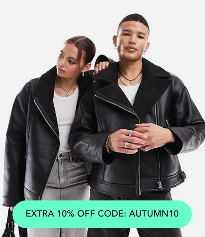 COATS & JACKETS +EXTRA 10% OFF CODE: AUTUMN10