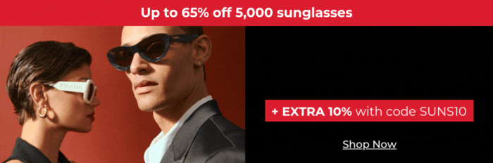 Sunglasses EXTRA 10%