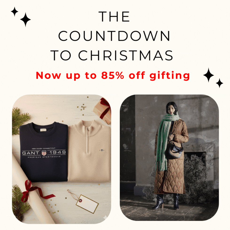 THE COUNTDOWN TO CHRISTMAS | NOW UP TO 85% OFF GIFTING