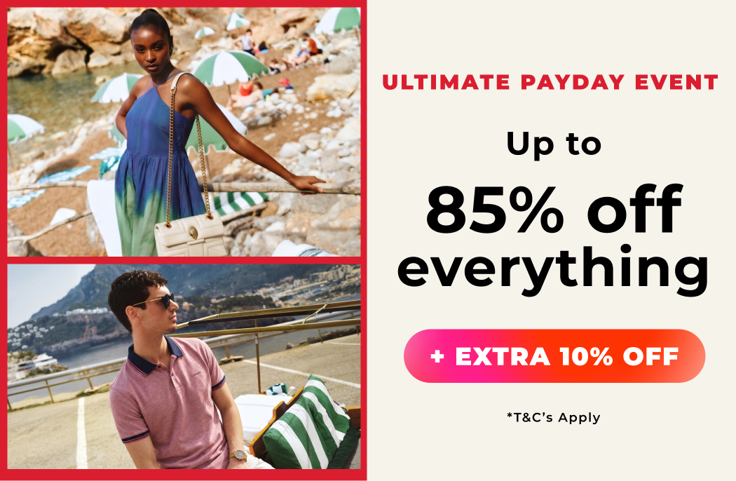 ULTIMATE PAYDAY EVENT UP TO 85% OFF EVERYTHING +EXTRA 10% OFF CODE: PAYDAY