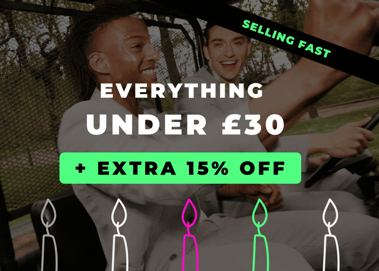 EVERYTHING UNDER £30 + EXTRA 15% OFF