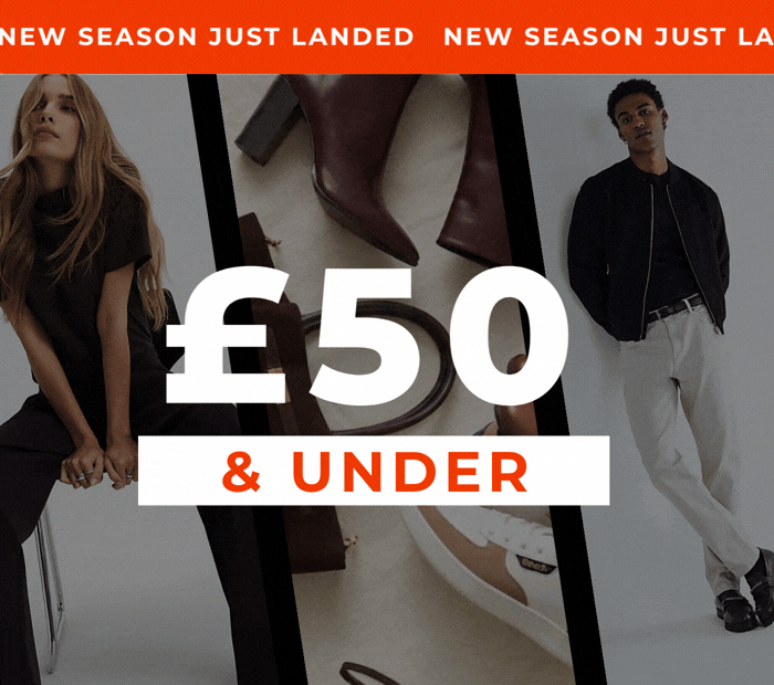 £50 & UNDER NEW SEASON JUST LANDED