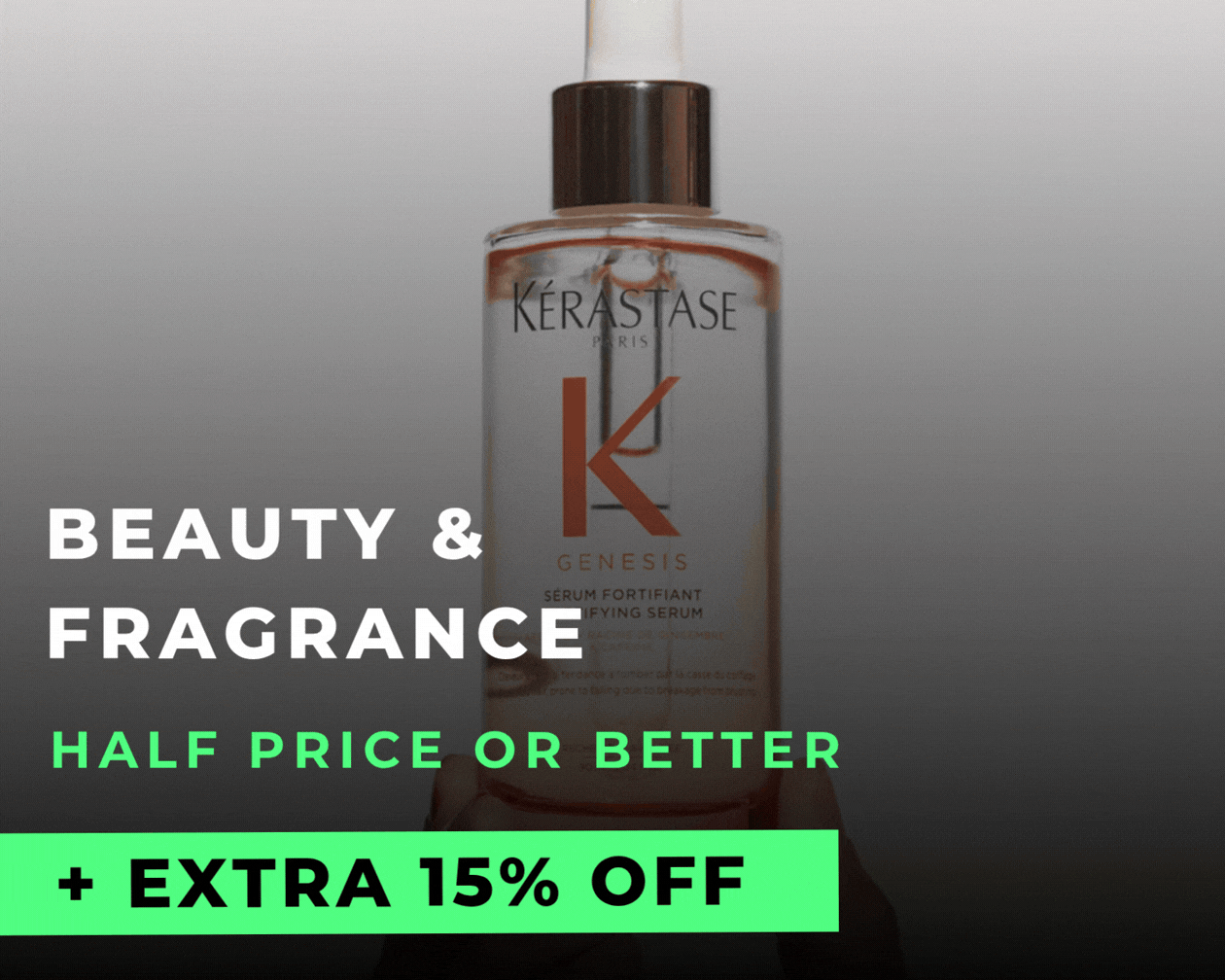 BEAUTY & FRAGRANCE HALF PRICE OR BETTER + EXTRA 15% OFF CODE: BDAY15