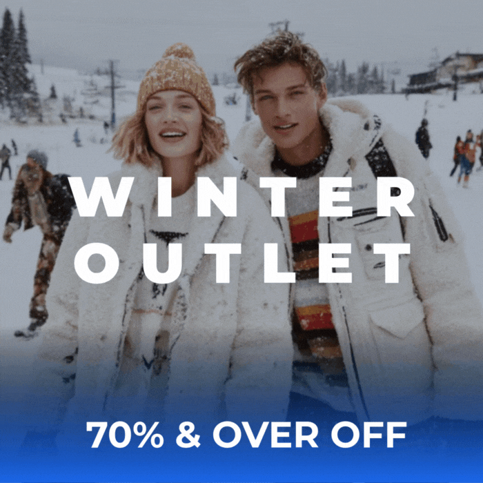 WINTER OUTLET 100S ADDED DAILY 70% & OVER OFF
