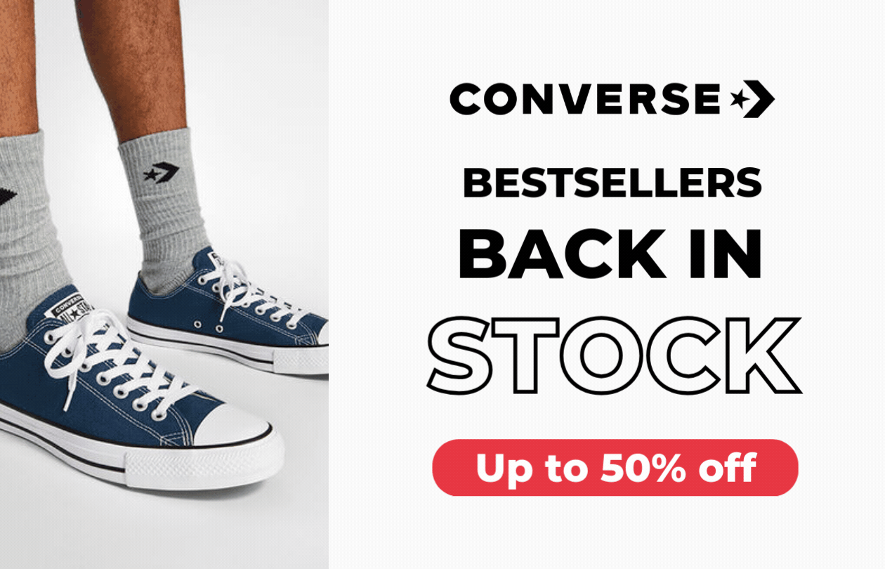 CONVERSE Bestsellers Back in Stock