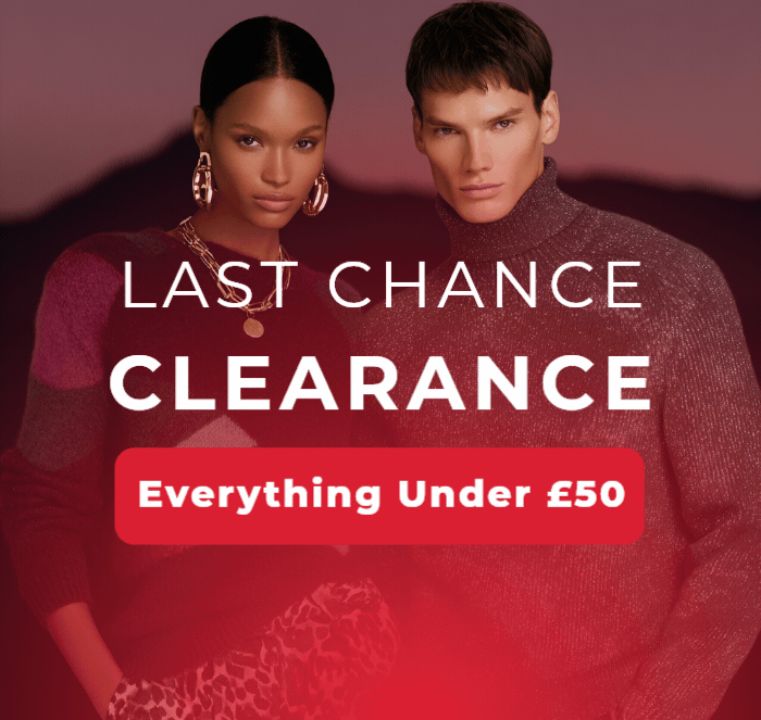 LAST CHANCE CLEARANCE EVERYTHING UNDER £50