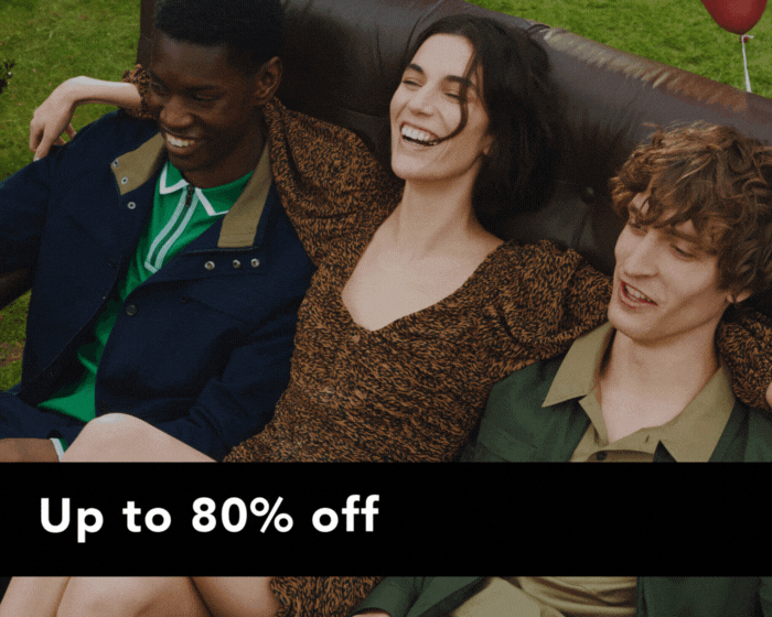OUR BIGGEST BRAND EVENT UP TO 80% OFF
