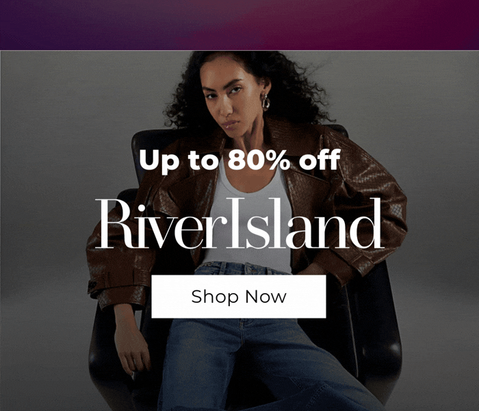 UP TO 80% OFF RIVER ISLAND NEW LINES. FRESH PRICE DROPS