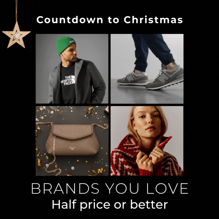 CHRISTMAS COUNTDOWN HALF PRICE OR BETTER BRANDS YOU LOVE 