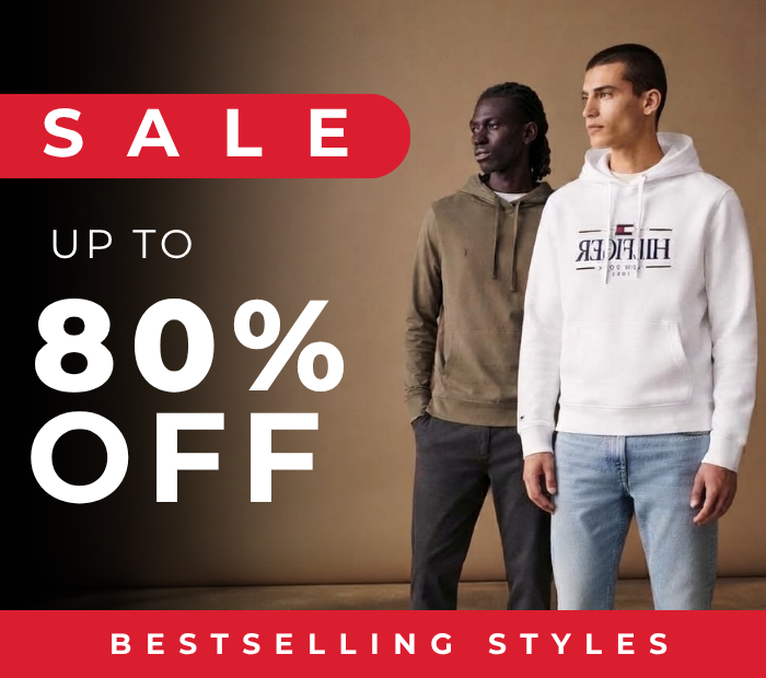 SALE UP TO 80% OFF BESTSELLING STYLES 