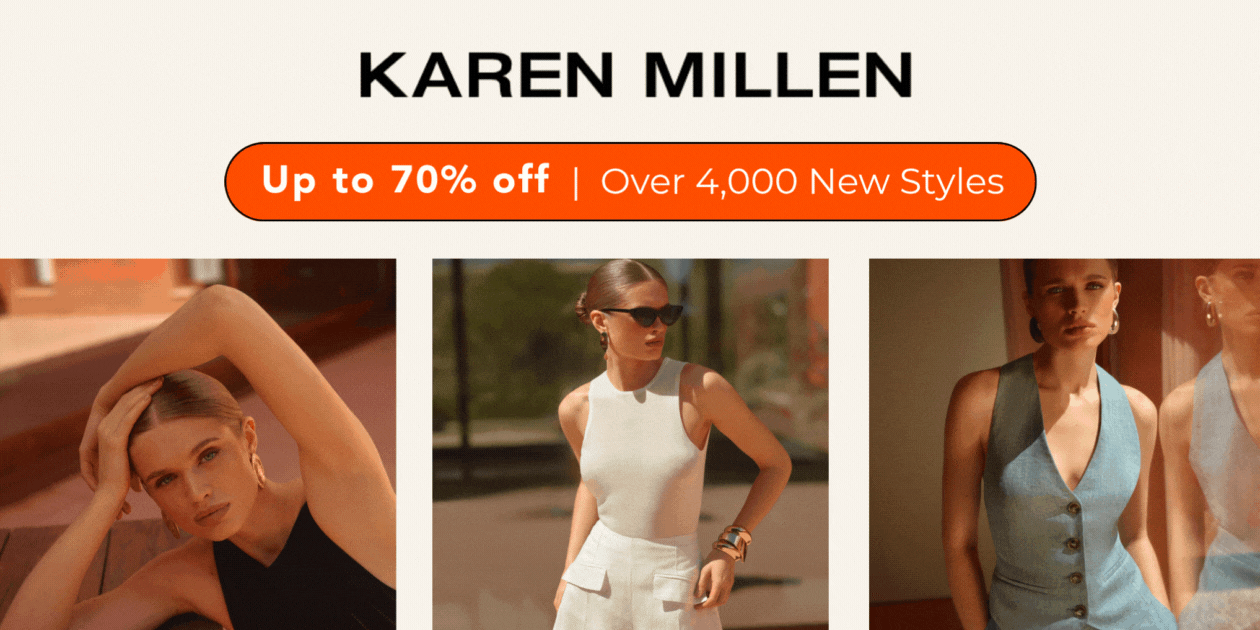 KAREN MILLEN BANNER