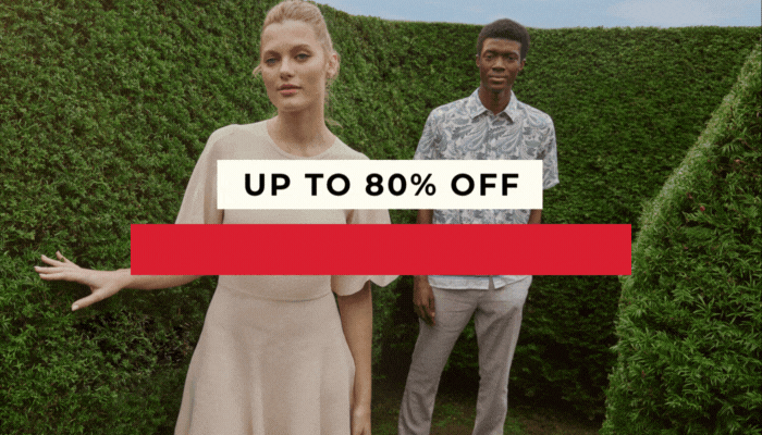 Up to 80% Off. Just In: New Brands. New Deals