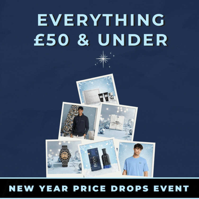 EVERYTHING £50 & UNDER NEW YEAR PRICE DROPS EVENT