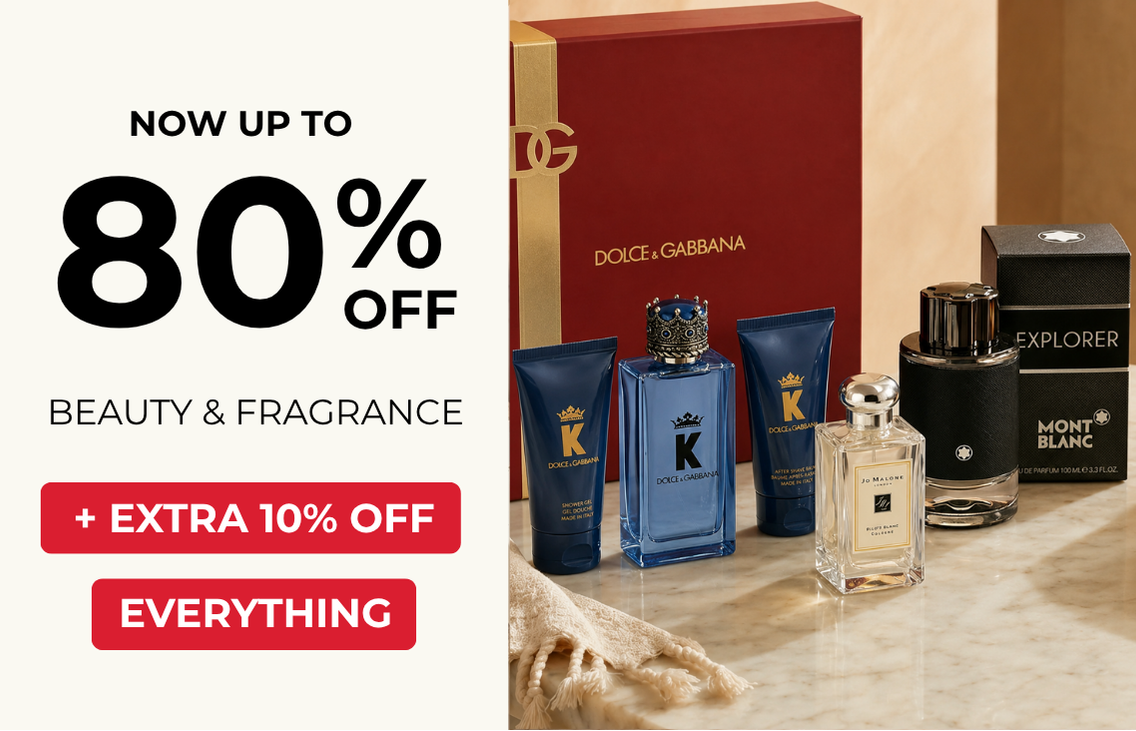 THE BIG BEAUTY & FRAGRANCE EVENT NOW UP TO 80% OFF +EXTRA 10% OFF EVERYTHING CODE: JUNE10
