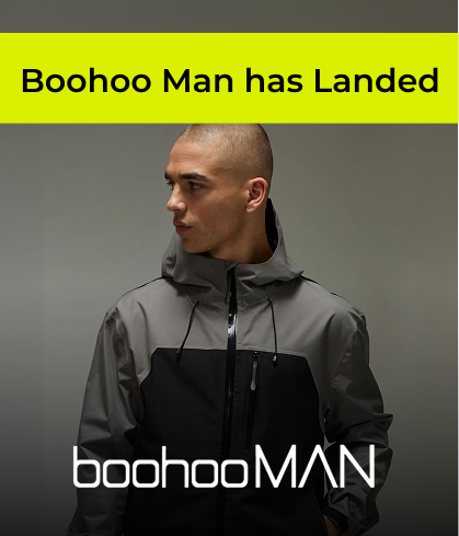 Boohoo Man has Landed | Up to 65% off