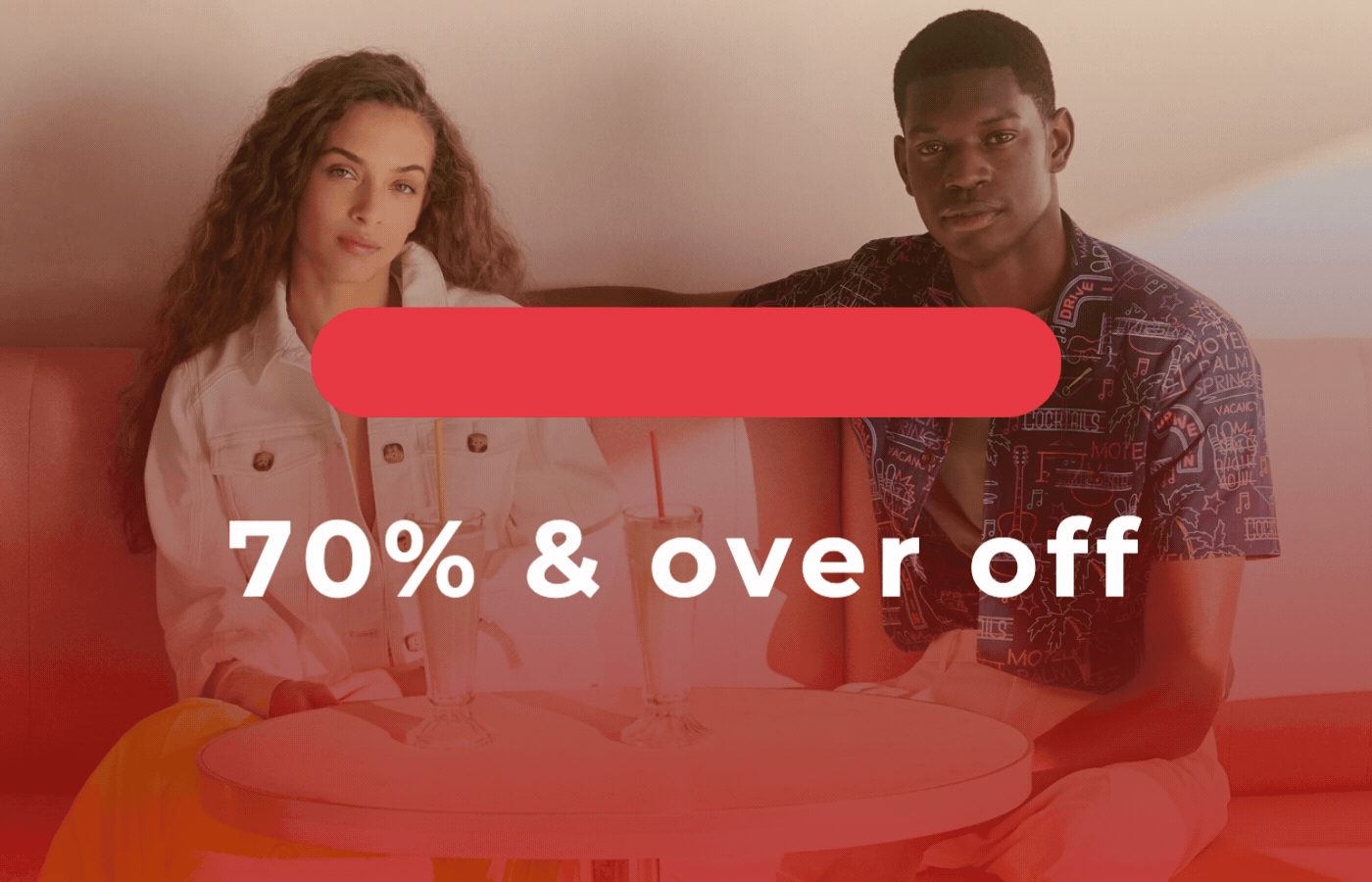 70% & over final clearance 
