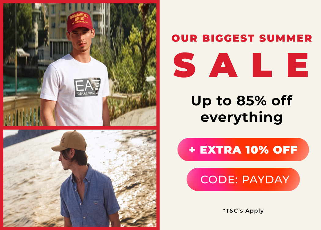 OUR BIGGEST SUMMER SALE UP TO 85% OFF EVERYTHING +EXTRA 10% OFF CODE: PAYDAY 