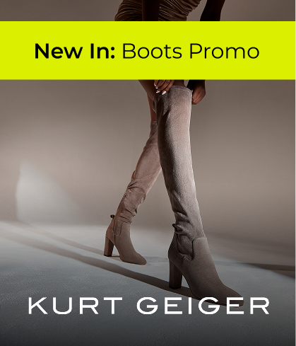 New In: Boots Promo - Kurt Geiger 