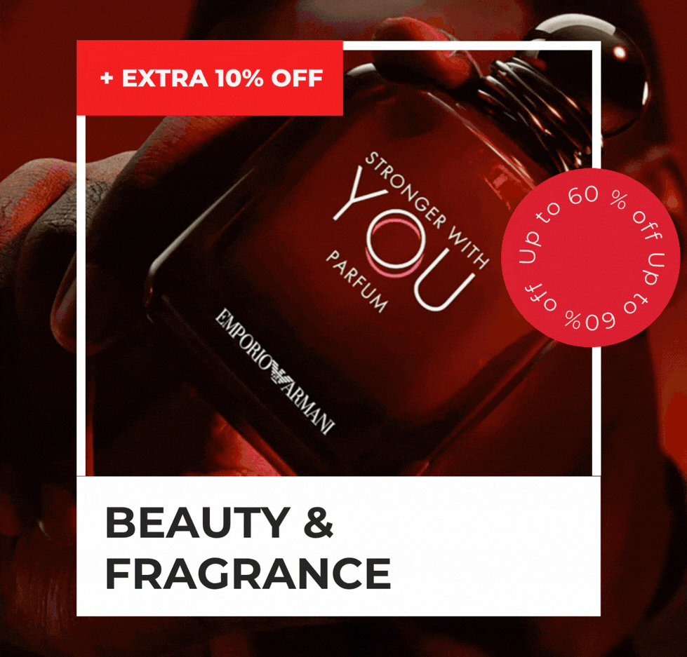 BEAUTY & FRAGRANCE UP TO 60% OFF + EXTRA 10% OFF CODE: BEAUTY10