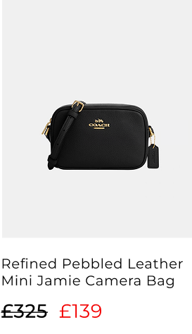 Refined Pebbled Leather Mini Jamie Camera Bag