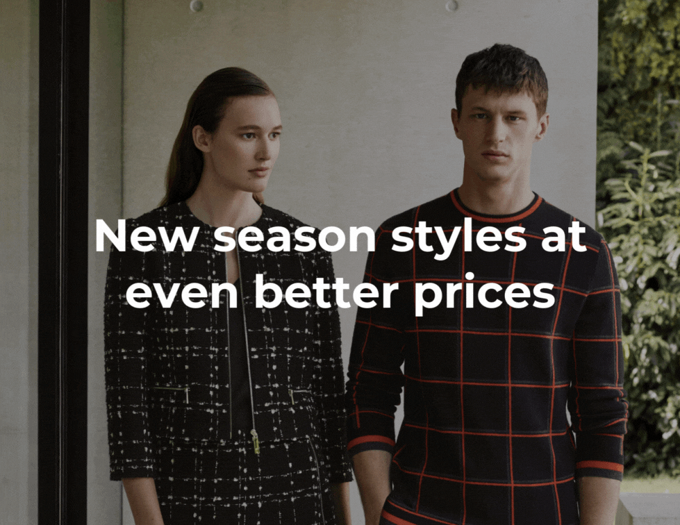 NEW SEASON STYLES AT EVEN BETTER PRICES UP TO 80% OFF