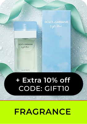 "FRAGRANCE EXTRA 10% OFF. CODE:GIFT10"