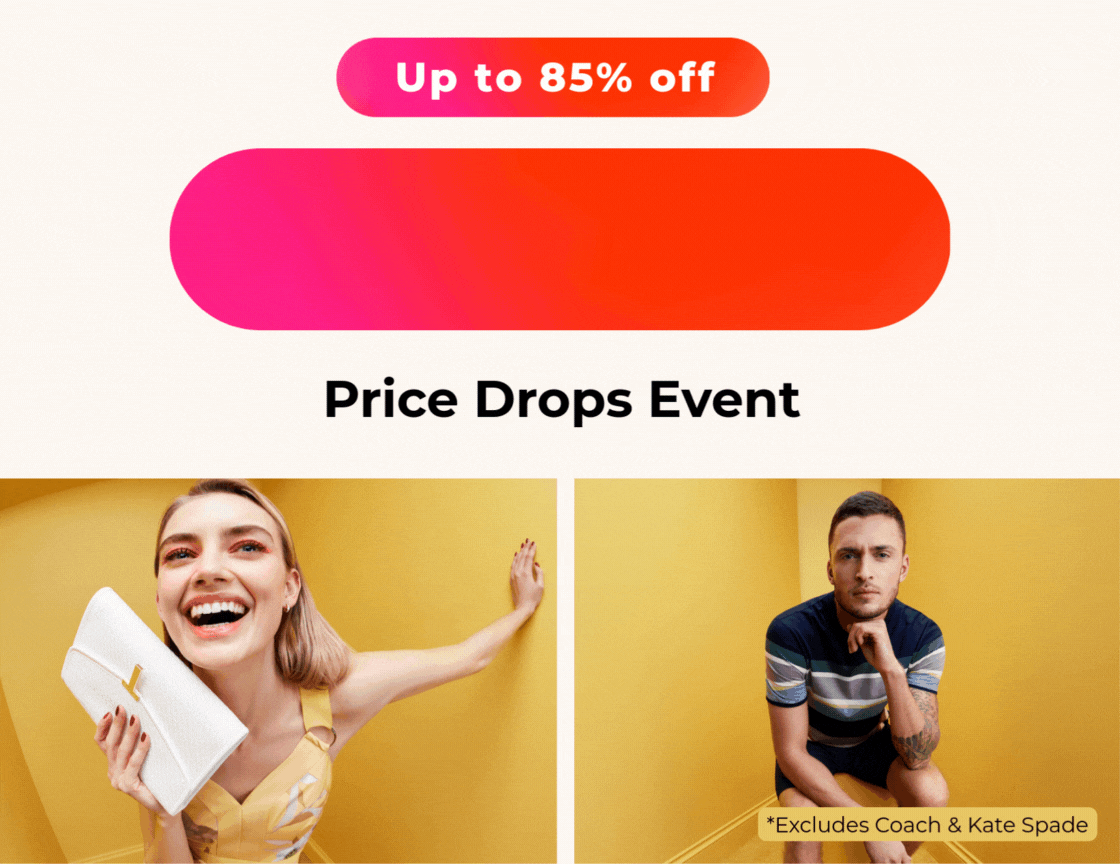 BEST PRICE DROPS OF THE SEASON UP TO 85% OFF