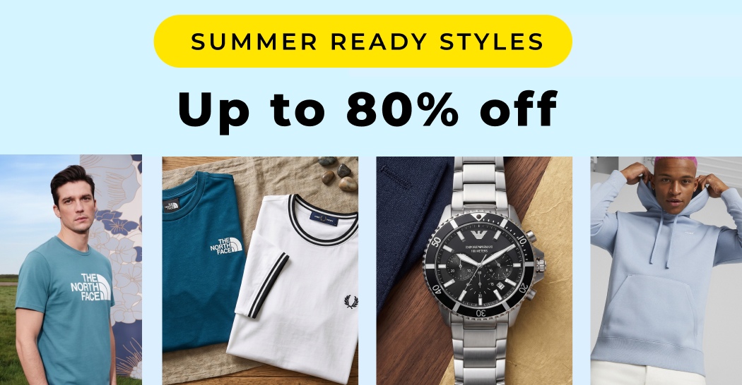 SUMMER READY STYLES | UP TO 80% OFF 