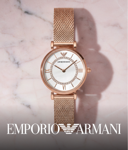 EMPORIO ARMANI +EXTRA 15% OFF CODE: BDAY15