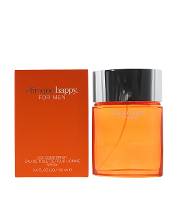 Clinique Happy For Men Cologne Spray Eau de Toilette 100ml Pour Homme