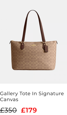 Coach Gallery Tote in Signature Canvas £350.00 £179.00
