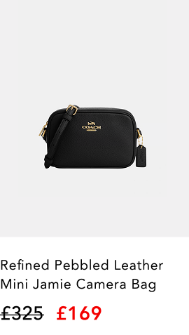 Refined Pebbled Leather Mini Jamie Camera Bag