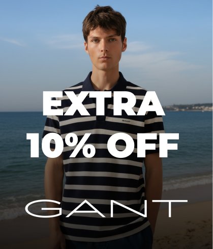 GANT +EXTRA 10% off code: APRIL10